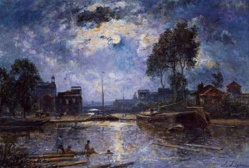 斯坦尼斯 拉勒平 River, Bather 斯坦尼斯 拉勒平 River, Bather